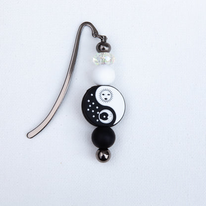 Signet décoré avec perles - Fait à la main - Accessoire de lecture