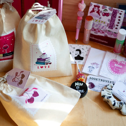 Sac surprise littéraire - 100% cotton - Sac réutilisable