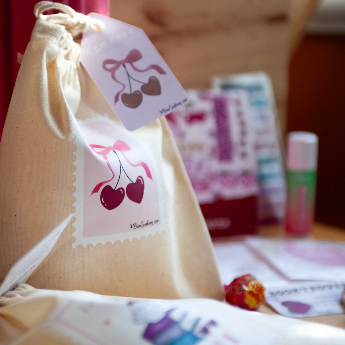 Sac surprise littéraire - 100% cotton - Sac réutilisable
